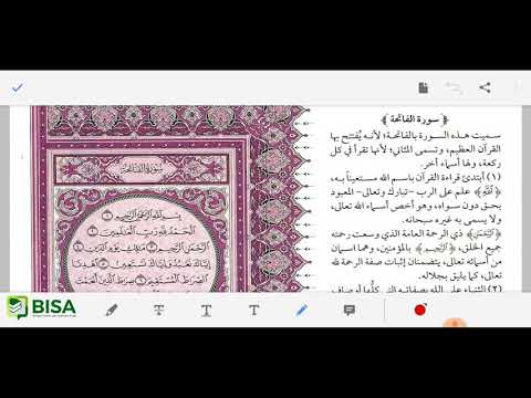 Surat Al Fatihah Dan Artinya Bahasa Sunda - Ayat Pertama Surah Al